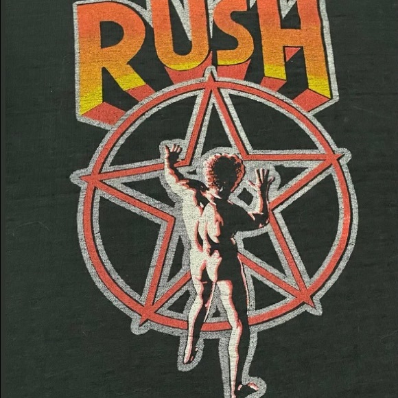Vintage Rush Concert Tee — 1980 - Picture 2 of 2
